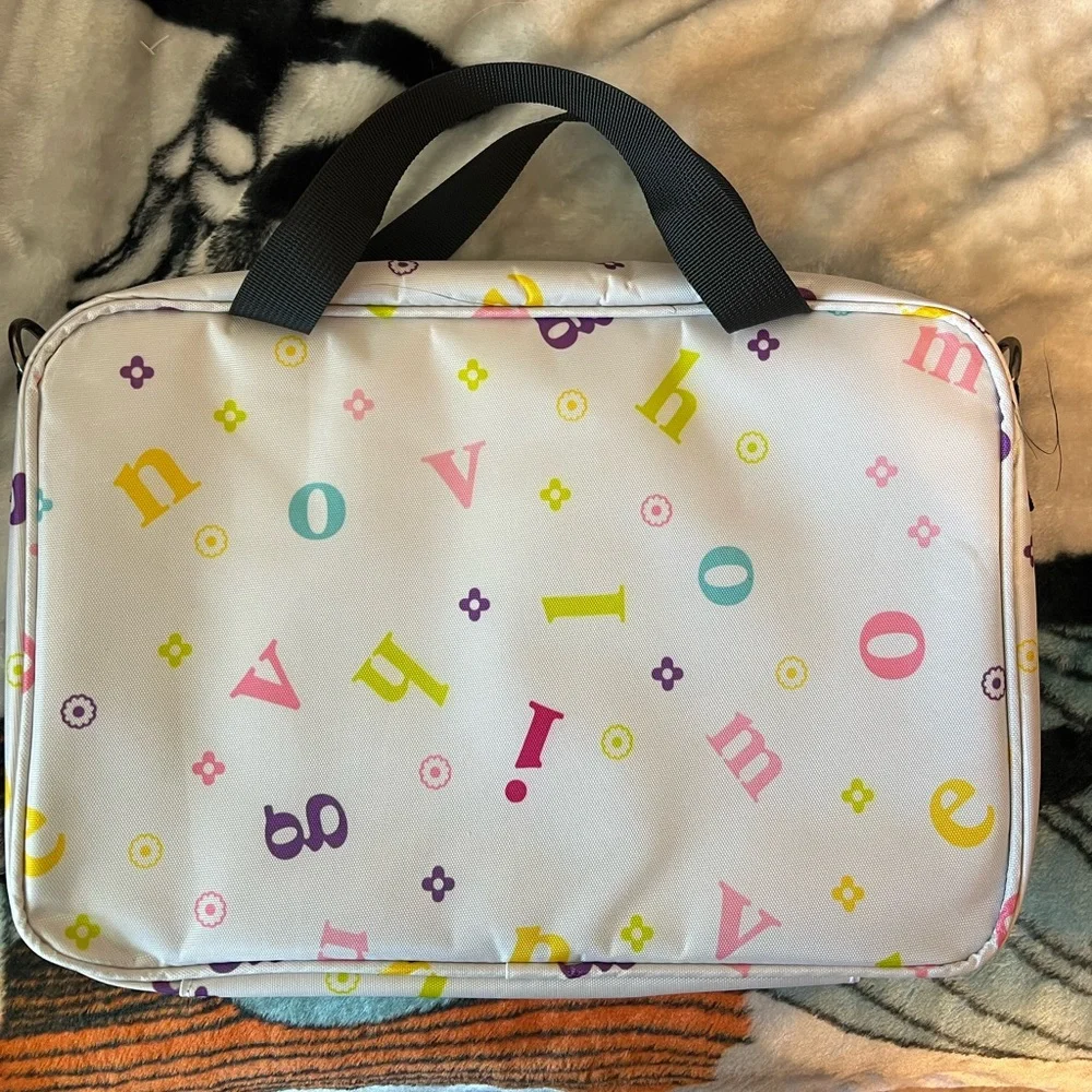 Colorful Alphabet Print Bag